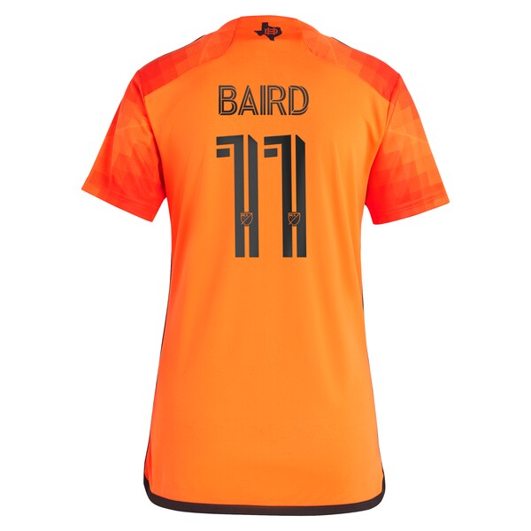 Corey Baird Houston Dynamo FC adidas Women's 2024 El Sol Replica Jersey - Orange - Image 3
