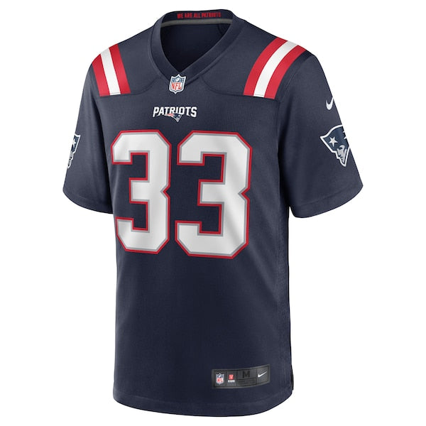 Joejuan Williams New England Patriots Nike Game Jersey - Navy - Image 2