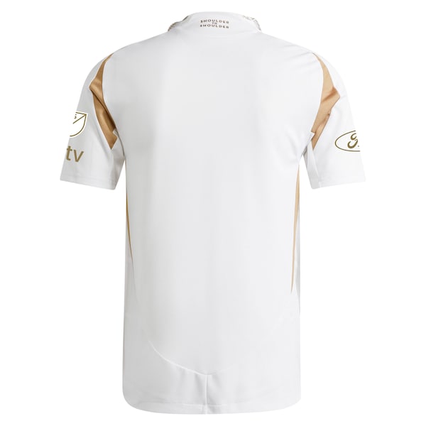 LAFC adidas 2025 Secondary Authentic Jersey - White - Image 3