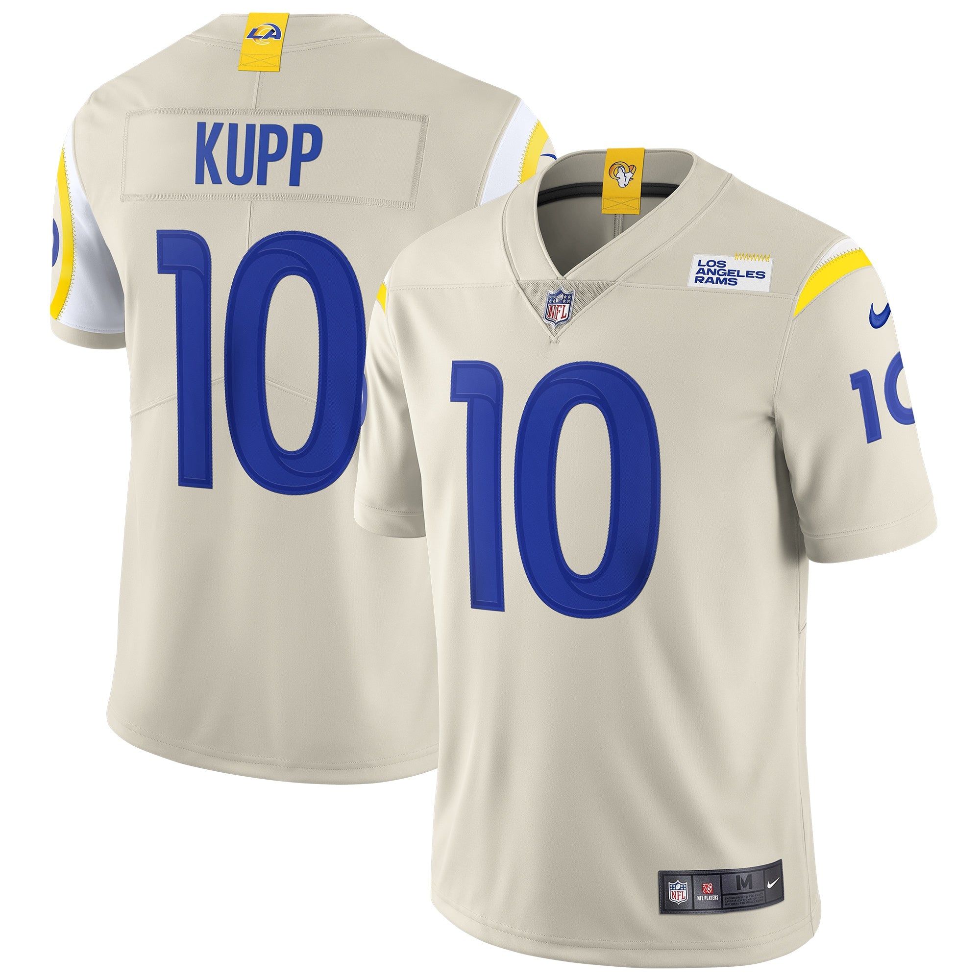 Cooper Kupp Los Angeles Rams Nike Vapor Limited Jersey - Royal/Cream - Image 6