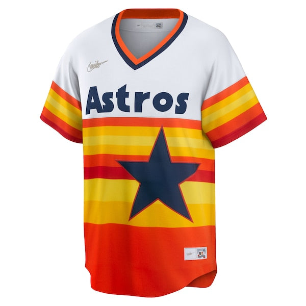 Craig Biggio Houston Astros Nike Home Cooperstown Collection Player Jersey - White - Image 2