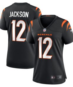 Shedrick Jackson Cincinnati Bengals Nike Women's Team Game Jersey -  Black