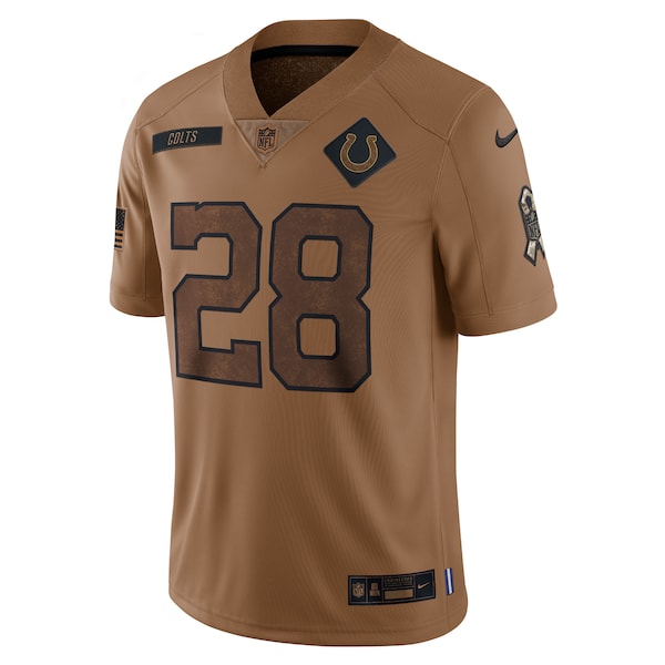 Brett Favre Green Bay Packers Nike 2023 Salute To Service Limited Jersey - Brown - Image 2