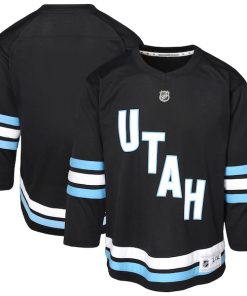 Utah Mammoth Youth Replica Jersey - Black/White