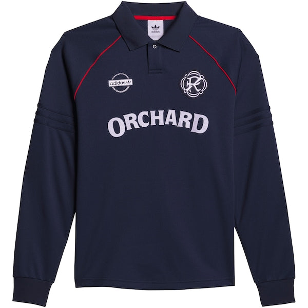 Orchard x New England Revolution adidas Skateboarding Long Sleeve Jersey - Navy - Image 2