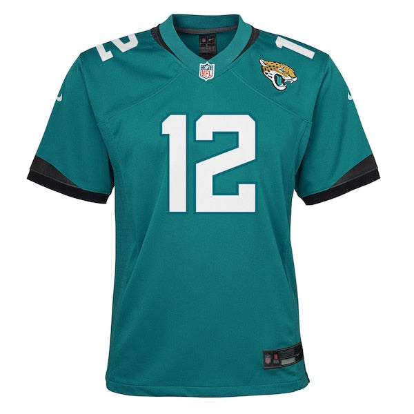 Travis Hunter Jacksonville Jaguars Nike Youth Team Game Jersey - Teal - Image 2