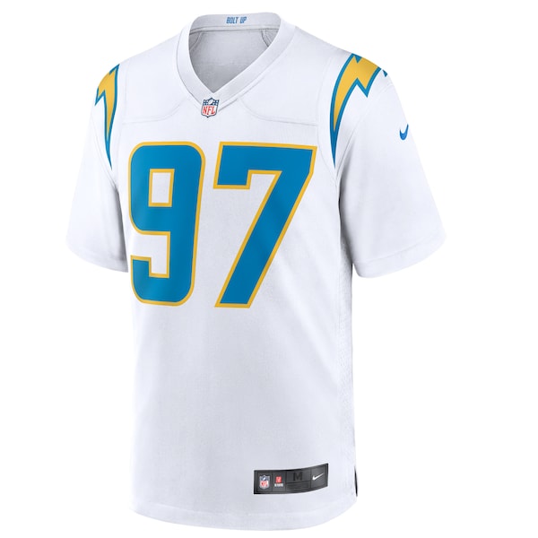Joey Bosa Los Angeles Chargers Nike Game Jersey - White/Navy - Image 3