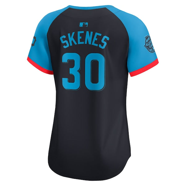Paul Skenes National League Nike Women's 2024 MLB All-Star Game Limited Player Jersey - Navy - Image 3