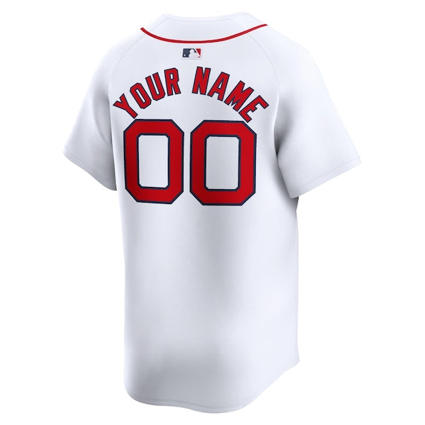 Boston Red Sox Nike Home Limited Custom Jersey - White - Image 3