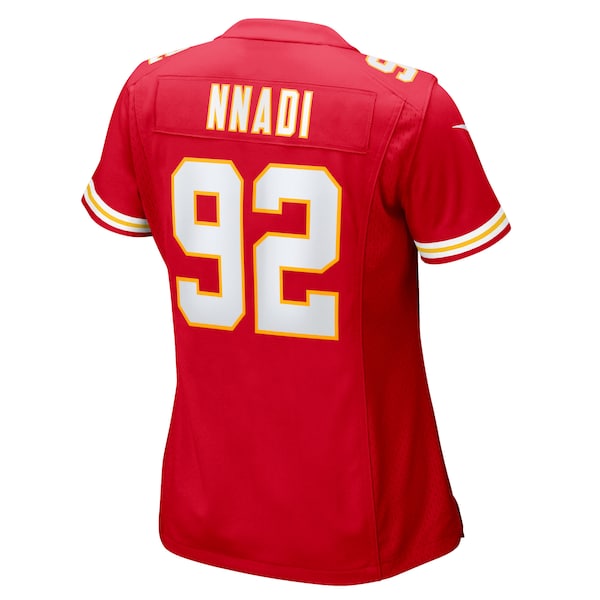 Derrick Nnadi Kansas City Chiefs Nike Women's Team Game Jersey - Red - Image 2
