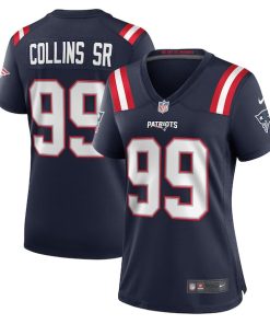 Jamie Collins Sr. New England Patriots Nike Women's Home Game Player Jersey - Navy