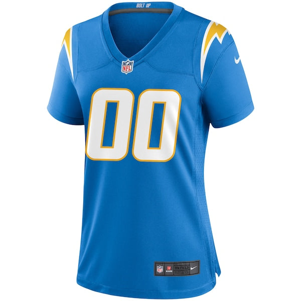 Los Angeles Chargers Nike Women's Custom Game Jersey - Powder Blue - Image 2