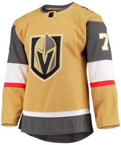 Alternative view of William Karlsson Vegas Golden Knights adidas Home Primegreen Authentic Player Jersey - Gold