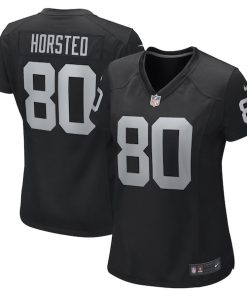 Jesper Horsted Las Vegas Raiders Nike Women's Game Player Jersey - Black