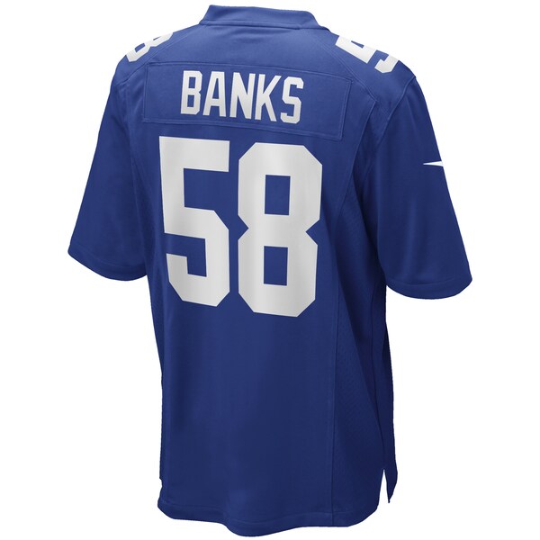 Carl Banks New York Giants Nike Game Retired Player Jersey - Royal - Image 3