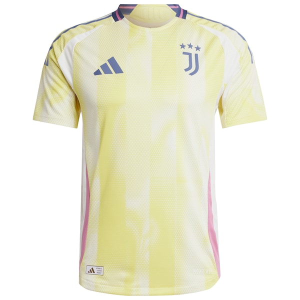 Juventus adidas 2024/25 Away Authentic Jersey - Yellow - Image 2