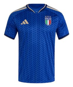 Alternative view of Italy National Team adidas FIFA x World Cup 2026 Home Replica Jersey - Blue