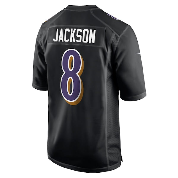Lamar Jackson Baltimore Ravens Nike Fashion Game Jersey - Black - Image 3