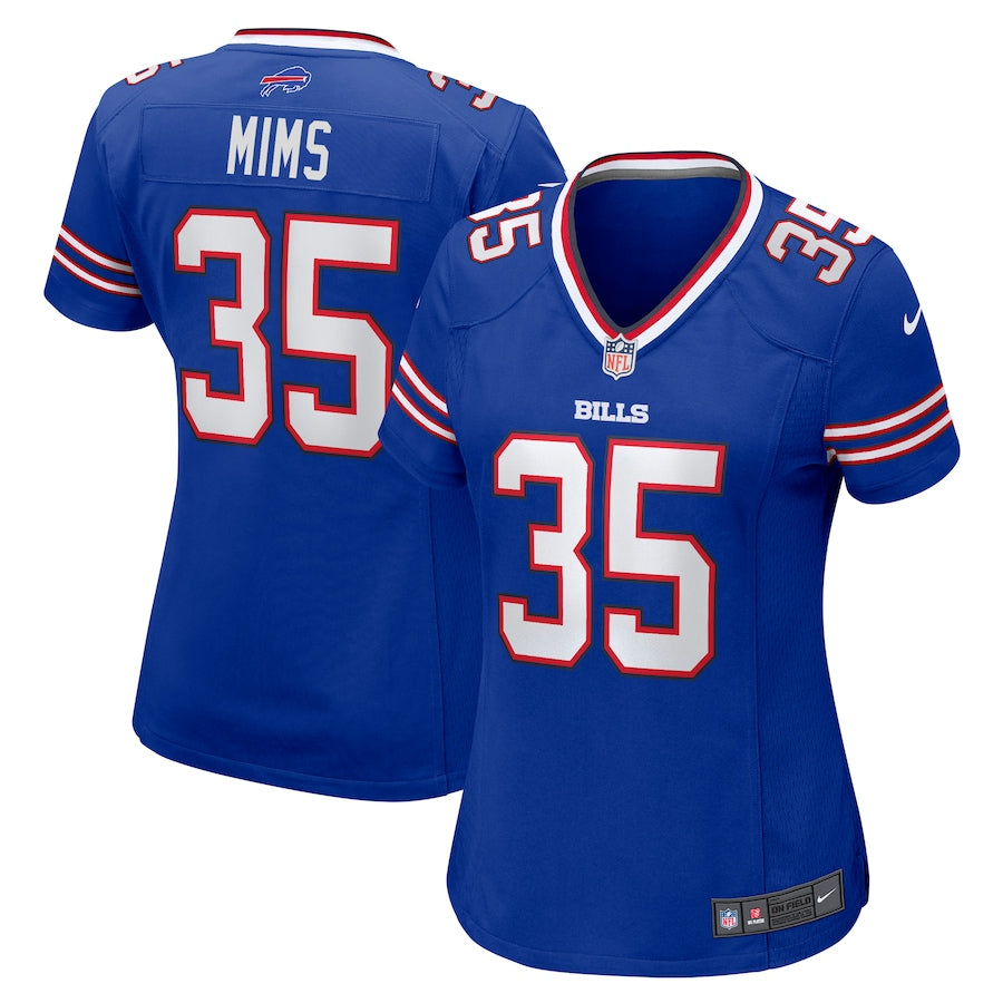 Jordan Mims Buffalo Bills Nike Women's Team Game Jersey - Royal
