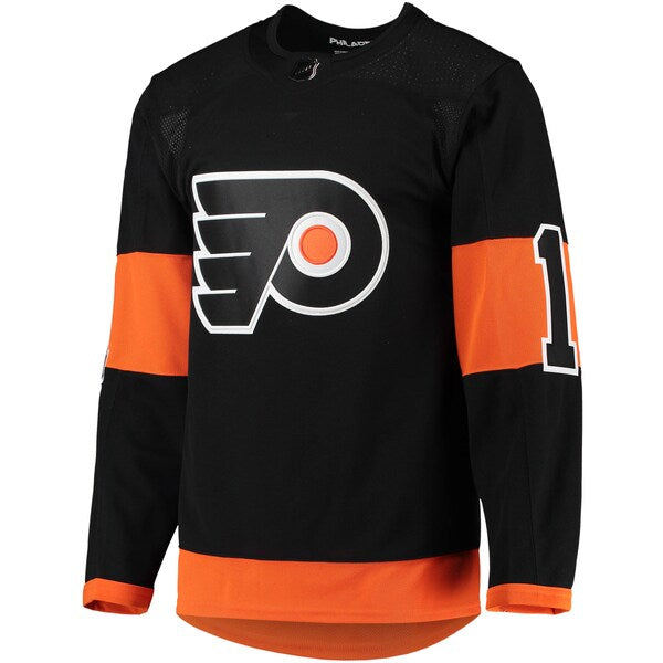 Travis Konecny Philadelphia Flyers adidas Alternate Primegreen Authentic Player Jersey - Black - Image 2