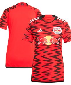 New York Red Bulls adidas Women's 2024 Legacy Replica Jersey?¨C Red