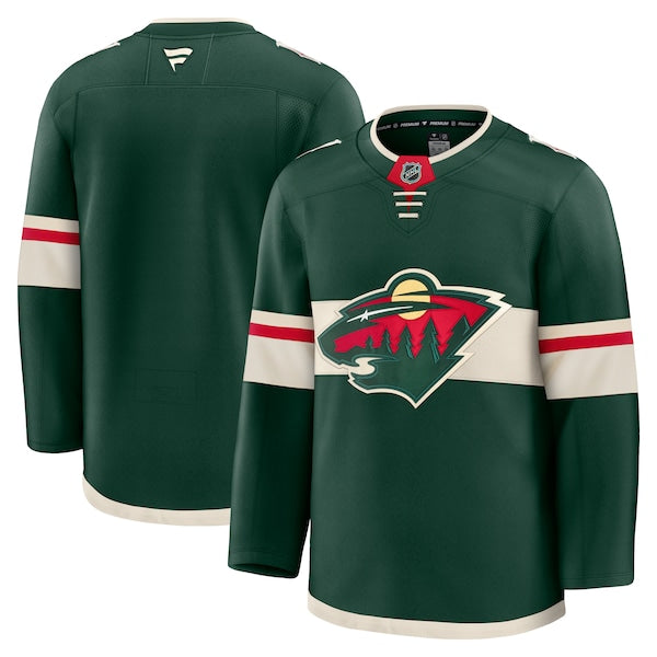 Minnesota Wild Home Premium Jersey - Green/White