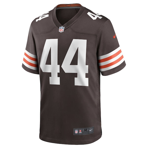 Sione Takitaki Cleveland Browns Nike Game Jersey - Brown - Image 2