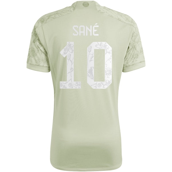 Leroy San¨¦ Bayern Munich adidas 2023/24 Oktoberfest Replica Player Jersey - Green - Image 3