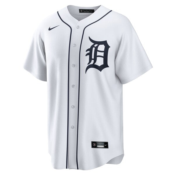 Colt Keith Detroit Tigers Nike Home Replica Jersey - White - Image 2