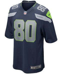 Alternative view of Steve Largent Seattle Seahawks Nike Game Retired Player Jersey - College Navy