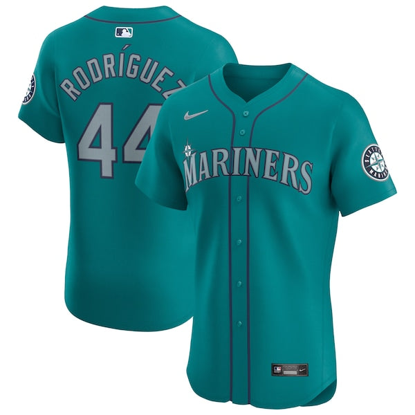 Julio Rodr¨ªguez Seattle Mariners Nike Alternate Elite Player Jersey - Aqua