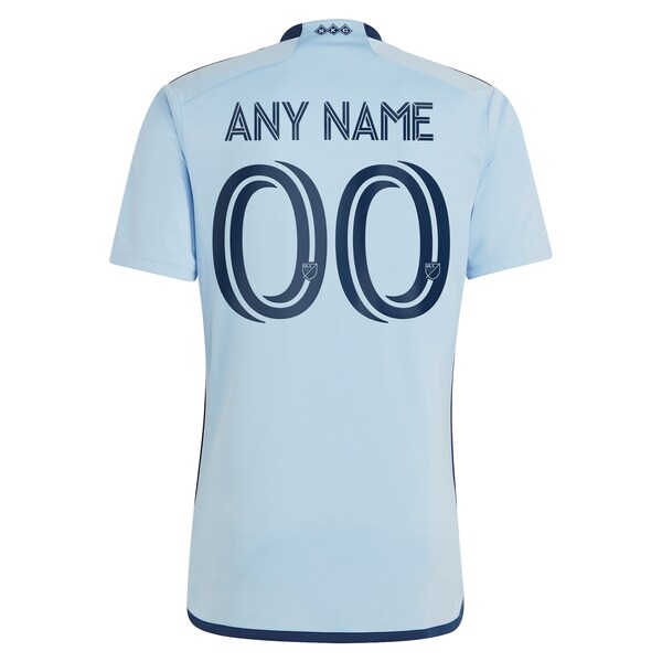 Sporting Kansas City adidas 2024 Hoops 4.0 Replica Custom Jersey - Light Blue - Image 3