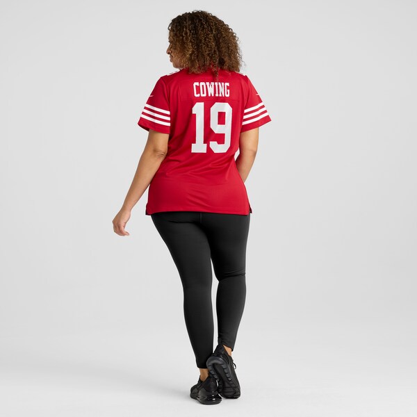 Jacob Cowing San Francisco 49ers Nike Women's Game Jersey - Scarlet - Image 8
