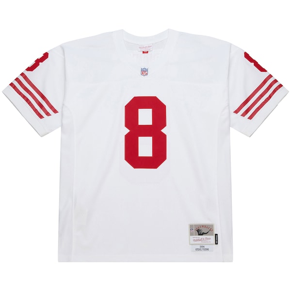 Steve Young San Francisco 49ers 1994 Legacy Replica Jersey - White - Image 2