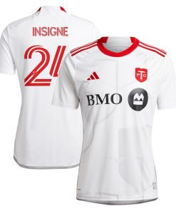 Lorenzo Insigne Toronto FC adidas 2024 GTA Kit Replica Player Jersey?¨C White