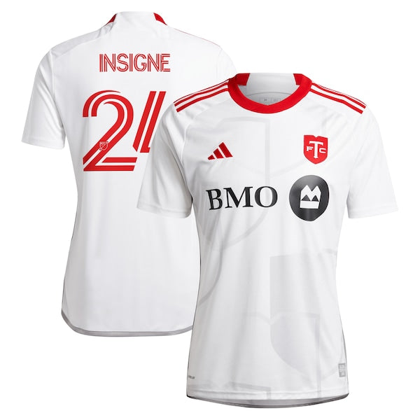 Lorenzo Insigne Toronto FC adidas 2024 GTA Kit Replica Player Jersey?ยจC White