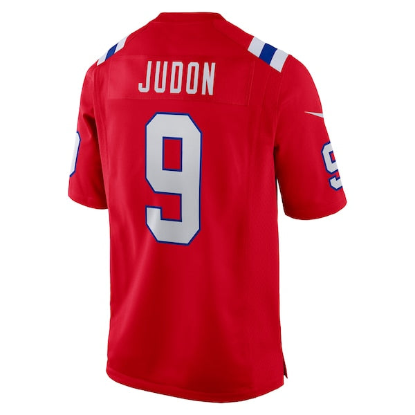 Matthew Judon New England Patriots Nike Game Jersey - Red/White - Image 4