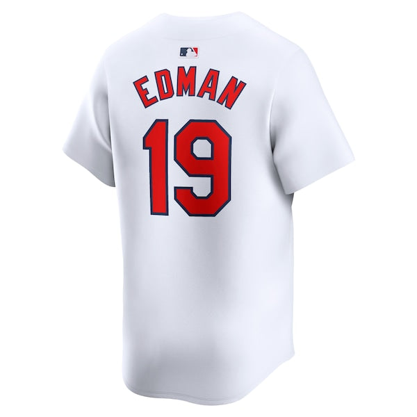 Tommy Edman St. Louis Cardinals Nike Home Limited Player Jersey - White - Image 3