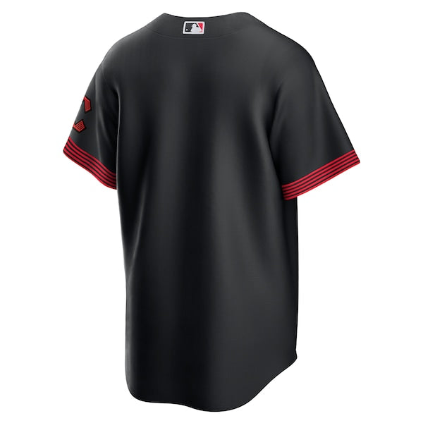Cincinnati Reds Nike 2023 City Connect Replica Jersey - Black - Image 2
