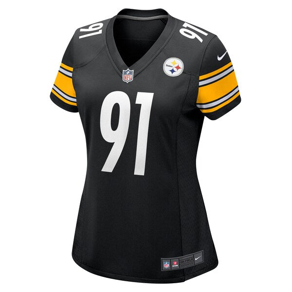 Logan Lee Pittsburgh Steelers Nike Women's Game Jersey - Black - Image 3