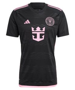 Alternative view of Inter Miami CF adidas 2024 La Noche Replica Custom Jersey - Black