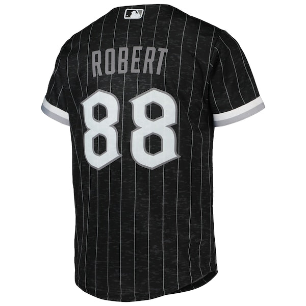 Luis Robert Chicago White Sox Nike Youth City Connect Replica Player Jersey - Black/Anthracite - Image 3