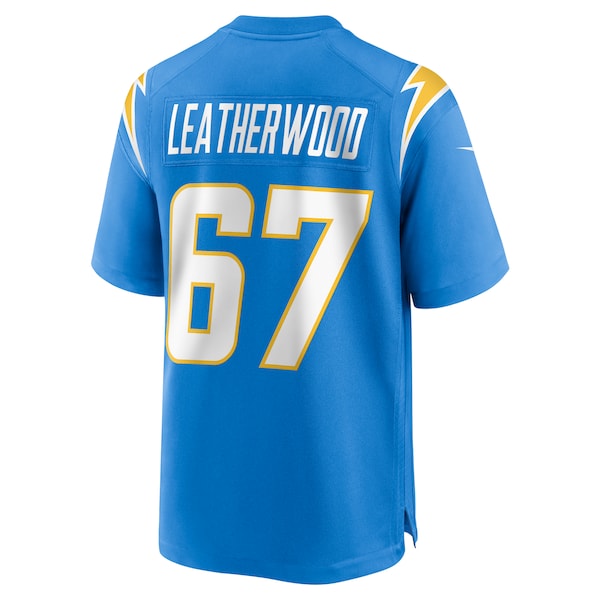 Alex Leatherwood Los Angeles Chargers Nike Team Game Jersey - Powder Blue - Image 3