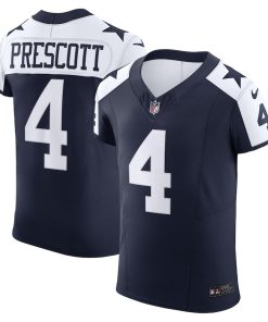 Dak Prescott Dallas Cowboys Nike Alternate Vapor F.U.S.E. Elite Jersey - Navy