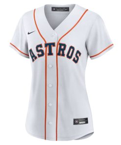 Alternative view of Taylor Trammell Houston Astros Nike Women's Home Replica Jersey - White