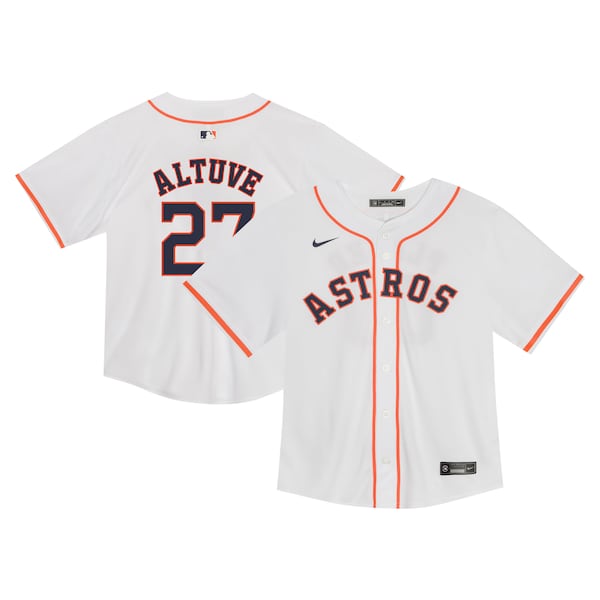 Jose Altuve Houston Astros Nike Toddler Game Jersey - White