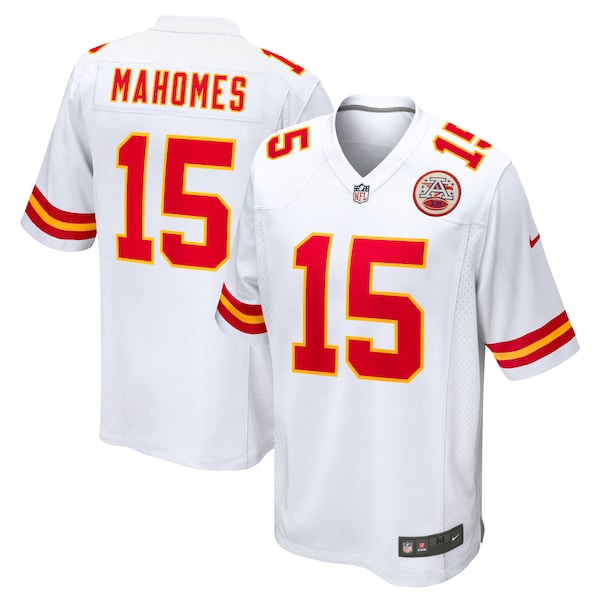 Patrick Mahomes Kansas City Chiefs Nike Game Jersey - White/Red