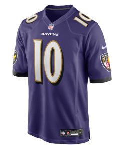Alternative view of DeAndre Hopkins Baltimore Ravens Nike Team Game Jersey -  Purple