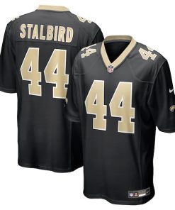 Isaiah Stalbird New Orleans Saints Nike Team Game Jersey -  Black