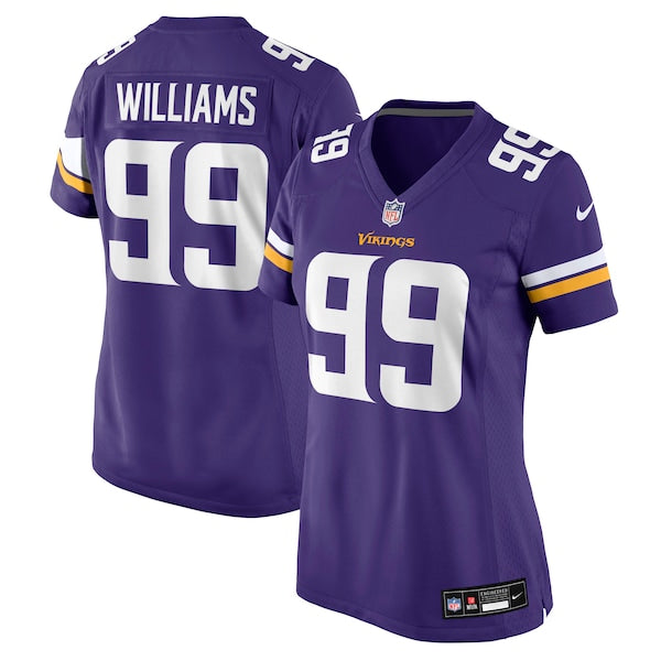 Elijah Williams Minnesota Vikings Nike Women's Team Game Jersey - Purple